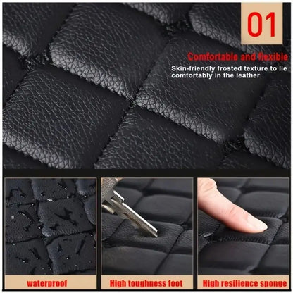 PU Leather floor mats